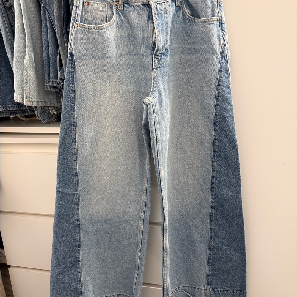 Zara Light Blue Denim Jeans
